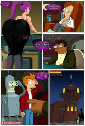 anal sex cartoon futurama - Futurama: Interplanetary Sex Porn Comic english 05 - Porn Comic