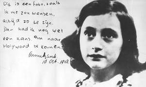 Non Porn Pussy - Anne Frank, pictured in a 1942 photo, wrote honestly about the changes her  body went through. Photograph: AP
