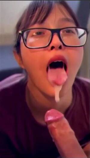asian babe swallowing - Watch Teen Asian Swallow Cumshot - Babe, Teen, Asian Porn - SpankBang