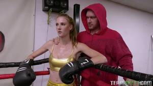 Boxing Porn - Strong Teen Fucks On The Boxing Ring Porn Video - VXXX.com