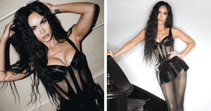 Megan Fox Ass Porn - Megan Fox flaunts her curves in black outfit after official divorce from  Brian Austin Green - MEAWW