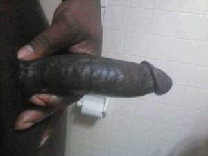 amateur average black penis size - Big black dick out at work