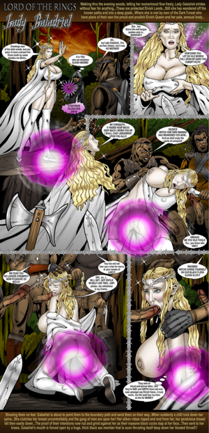 Lord Of The Rings Galadriel Porn - Lord Of The Black Cockring- Galadriel's BBC Gangrape I by Lordofthecosmos -  Hentai Foundry