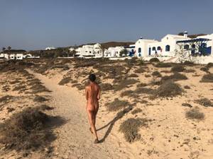 naked beach village - Nude Beach Combing on Lanzarote