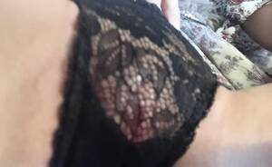 black lace panties pussy - Pussy under Black Lace Panties watch online