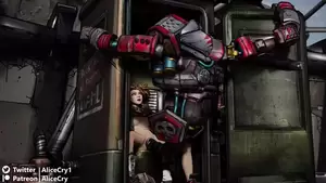 Gaige Porn - Borderlands 3 Gaige Gets Caught By Surprise and Fucked In a Porta Potty By  Deathtrap | xHamster