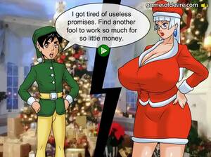 cartoon christmas fucking - xmas Animated Game] Christmas Pay Rise - Mrs. Santa Fucks Cheat on  4kPorn.XXX