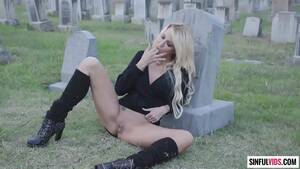 Grave - Hot blonde milf Jessica Drake masturbates on grave - Lost Love Scene 6 -  XVIDEOS.COM