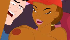 foxxy cartoon porn - Foxxy Love et Princesse Clara partagent une bite dans un anime 3some