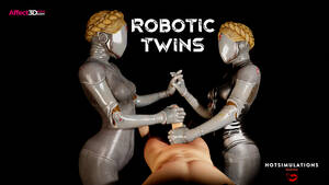 Hot Robot Sex - Robotic Twins Level Up Sex in HotSimulations' Latest Video! - Affect3D.com