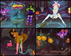 Bewitched Cartoon Sex - A Halloween BeWitched - Sex cartoons & Porn Games