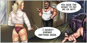 amazed by huge cock cartoons - Amazing cartoon comic porn with booty blonde whore urging for huge cock