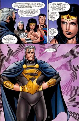 Batman X Wonder Woman Porn - Superman, Wonder Woman, godfather Batman and Jonathan