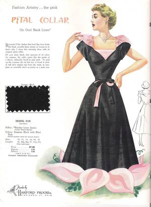 50s Fashion - Harford Frocks-Early 1950's