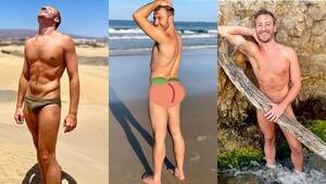 hairy nudist beach couple - Gay Olympian Matthew Mitcham Has Launched His OnlyFans