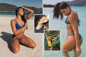 brazil nudist pre model - Stunning Brazilian diver offered roles in PORN after romping with canoeist  at Olympic Village in Rio | The Sun