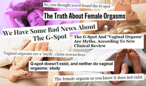g spot guide - Scare-tactic G-spot headlines complete with stock photos of women and feet
