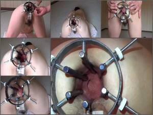 extreme anal stretching speculum - Bdsm Medical Exam | Speculum - Brutal Anal Speculum Huge Anus Gape Asian  Girl