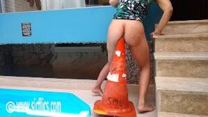 extreme anal gape with a trafic cone - Fucking Her Ass With a Filthy Road Cone - Free Porn Videos - YouPorn