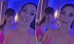 Angela White Porn Asian - Angela White defiantly returns to adult film with Hitomi Tanaka in shock  collaboration | Daily Mail Online