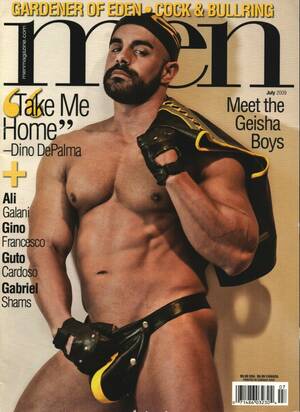 Gay Male Porn Magazines - Men Magazine - July 2009 - LGBTQ - Gay Adult Magazine by David Kalmansohn,  Editor - 2009