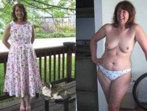 mature small tits dressed undressed - WifeBucket | Dressed-undressed compilation of funny mature wife