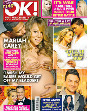 mariah carey pregnant nude - Nick Cannon and Mariah Carey's Naked Love Covers OK! | divaMissioN