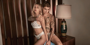 Justin Bieber Naked Sex Porn - Justin Bieber and Hailey Baldwin Pose in Their Undies For CK | POPSUGAR  Fashion