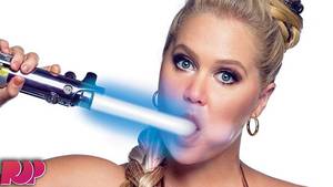 Amy Schumer Interviews Porn Star - Disney Is PISSED At Amy Schumer For These Sexy Star Wars Pictures - YouTube