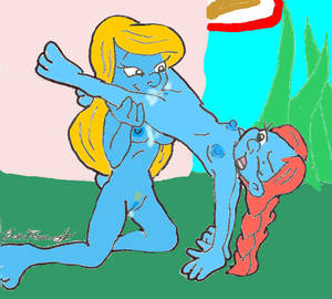 cartoon smurfette lesbian hentai - 