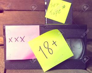 Adult Sex Tape - Sex Tape Video Movie 18+, Adult Rated Movie. XXX Video Tape. Stock Photo,  Picture and Royalty Free Image. Image 61752053.