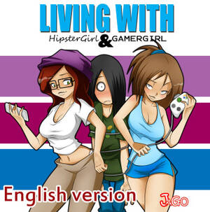 Hipster Girl - Living With HipsterGirl and GamerGirl - IMHentai