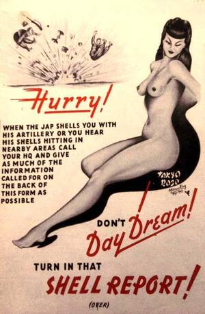 Army Propaganda Porn - Sex Sells- Even in WWII â€“ History of Sorts