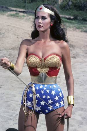 Mind Wonder Woman Lynda Carter Hypnotized Porn - Modern Lynda Carter as Wonder Woman wearing her magical Bracelets of  Submission.