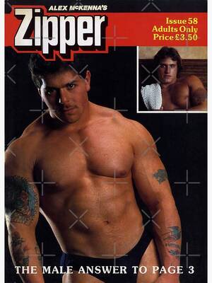 Gay Male Porn Magazines - Zipper Magazine - Issue 58 - Classic Gay Porn Magazine Cover\
