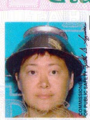 asian religion porn - Asia Lemmon, whose legal name appears on her driverÃ­s license as Jessica  Steinhauser, is shown wearing a metal colander on her head on her Utah  driver's ...