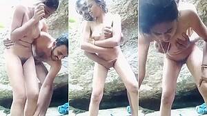 cute indian pussy standing - Viral Video: Indian Girl With Hairy Pussy Outdoor Fuck Standing with BF! |  AREA51.PORN