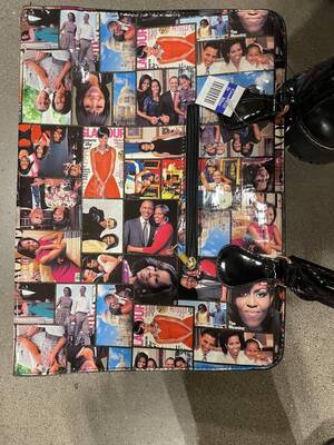 Michelle Obama Pussy Porn - I am now the proud owner of the Michelle Obama bag : r/ThriftStoreHauls