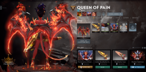 Dota 2 Qop Porn - Why does QOP arcana hide so much of her ass (picture is WITHOUT the  shoulder piece which completely covers it) : r/DotA2