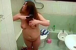 chubby bathroom - Chubby Sister Nude In Bathroom