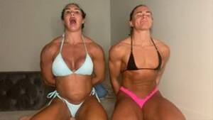 lesbian female bodybuilders 2 - FBB (Female Bodybuilder) - Sex videos & porn