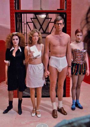 Columbia Rocky Porn - Susan Sarandon and Barry Bostwick in The Rocky Horror Picture Show