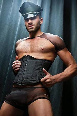 Gay Male Porn Stars Dressed In Leather - lingeriebears: â€œYour source for men in and â€