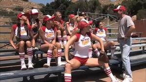 Baseball Girl Porn - Beautiful baseball girls undress during a match and distract the opponent  from the game - XNXX.COM