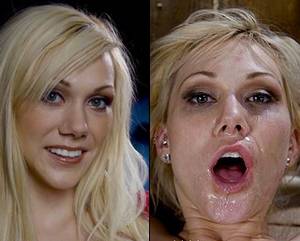 Before And After Fuck - samantha sin and her sticky after sex face