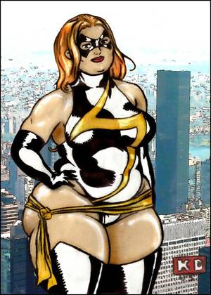 Bbw Superhero Porn - MISS Marvel
