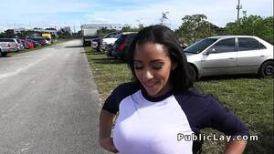hispanic public porn - Petite Latina with huge tits bangs in public - XVIDEOS.COM