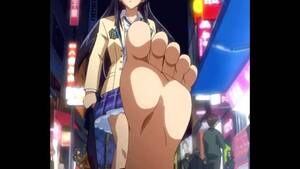 Anime Foot Licking Porn - Anime Foot Fetish Compilation Porn Video