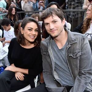 Mila Kunis Porn - Ashton Kutcher thought Mila Kunis watching Bridgerton was porn