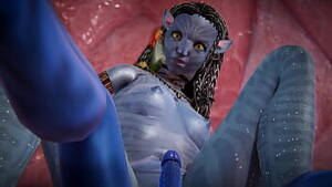 Blue Alien Girl Fucked Porn - Avatar - Neytiri - Blue skined alien girl - Sex and pussy licking with  orgasm - Futanari animation - XNXX.COM
